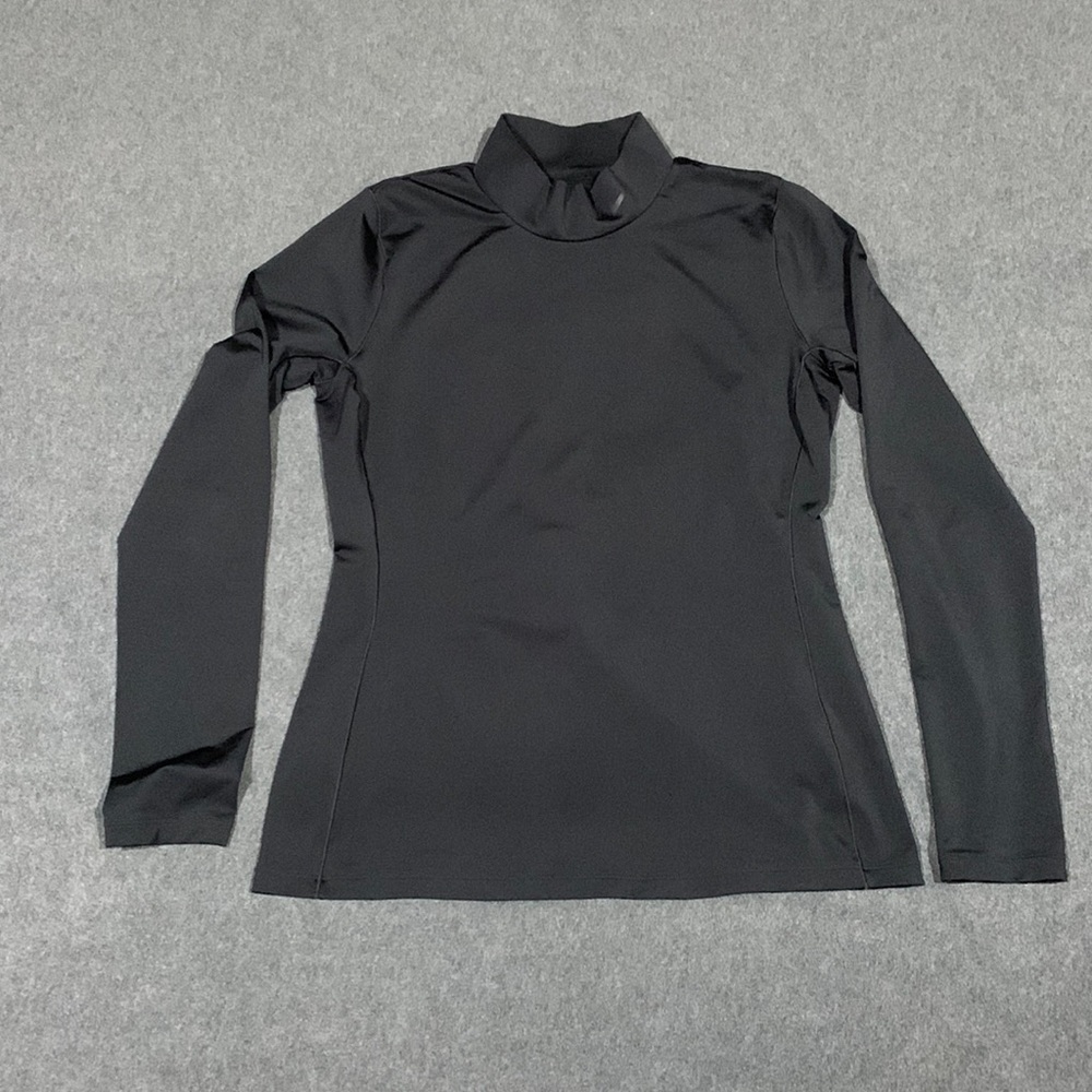 NIKE Dri-Fit Mock Long Sleeve Top - Women’s S